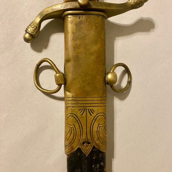 Antique Naval Short Sword, Mexico 19TH C. - Picture 6 of 13